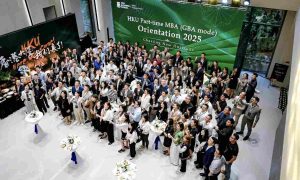 HKU part-time MBA orientation 